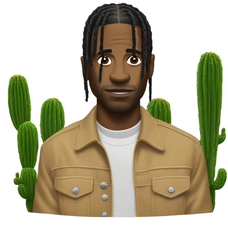 Cactus Jack Travis Scott emoji