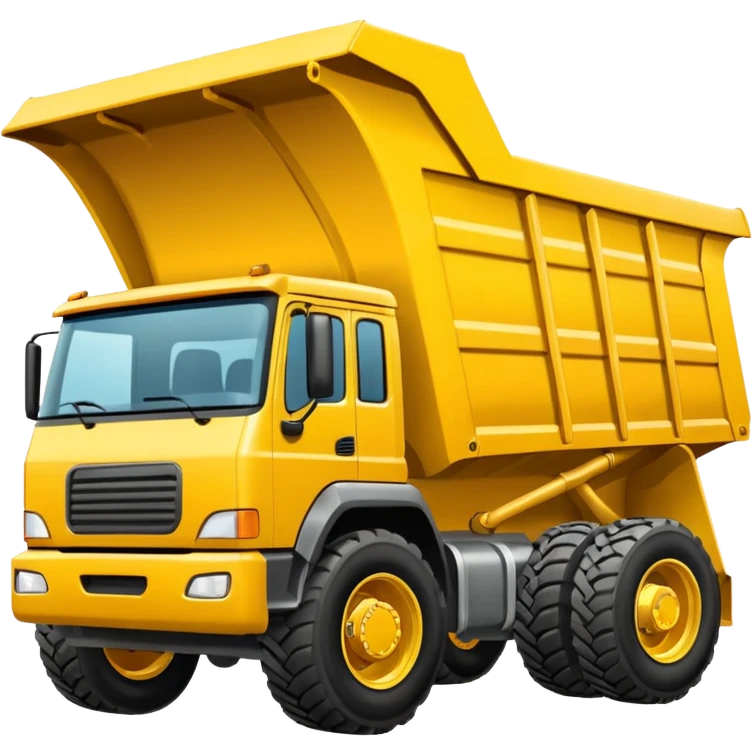 dump truck emoji