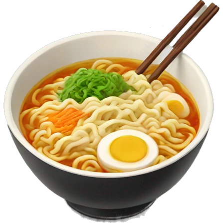 Ramen soup emoji