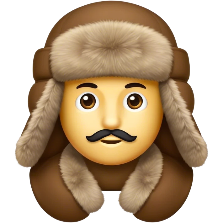 Ushanka hat emoji