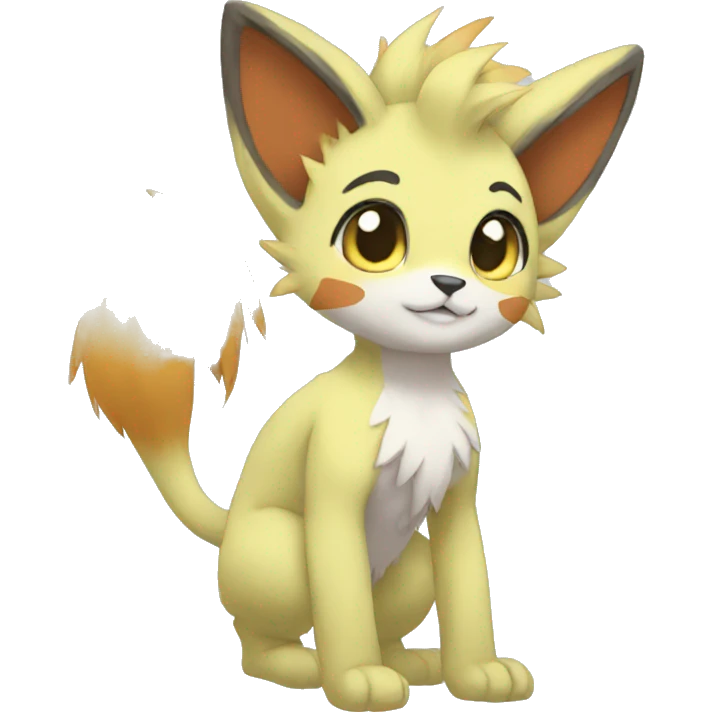 Anthro Sona Fakemon Full Body emoji