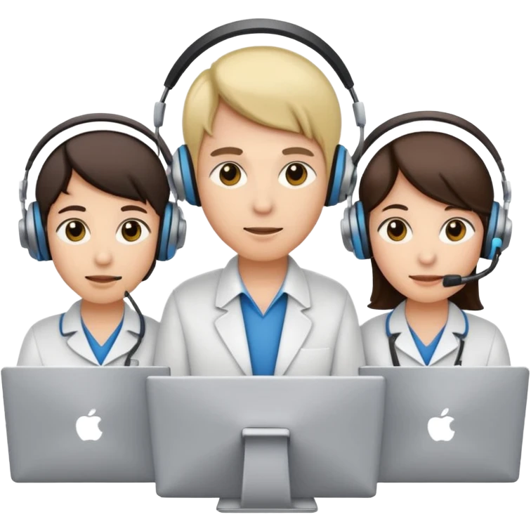 team working on a big computer server emoji
