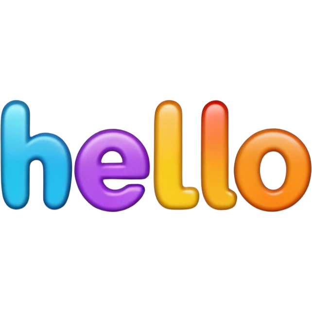 palabra hello! emoji