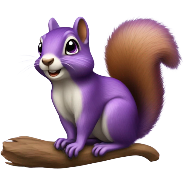 purple squirrel emoji