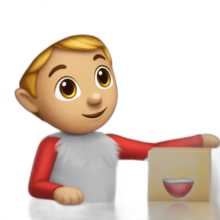 Elf on the shelf emoji