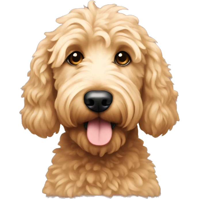 Goldendoodle emoji