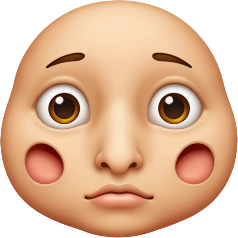 ONLY NOSE WITHOUT FACE emoji