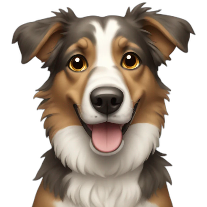Aussie dog emoji