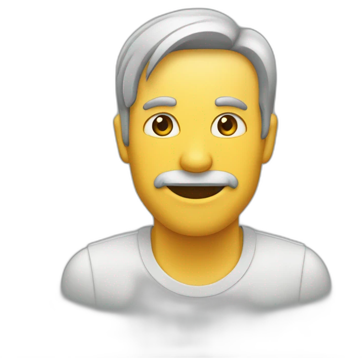 Dedo polegar indicador e do meio emoji