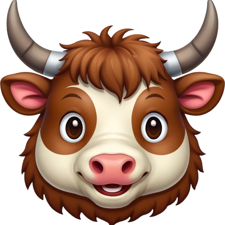 happy ox head emoji