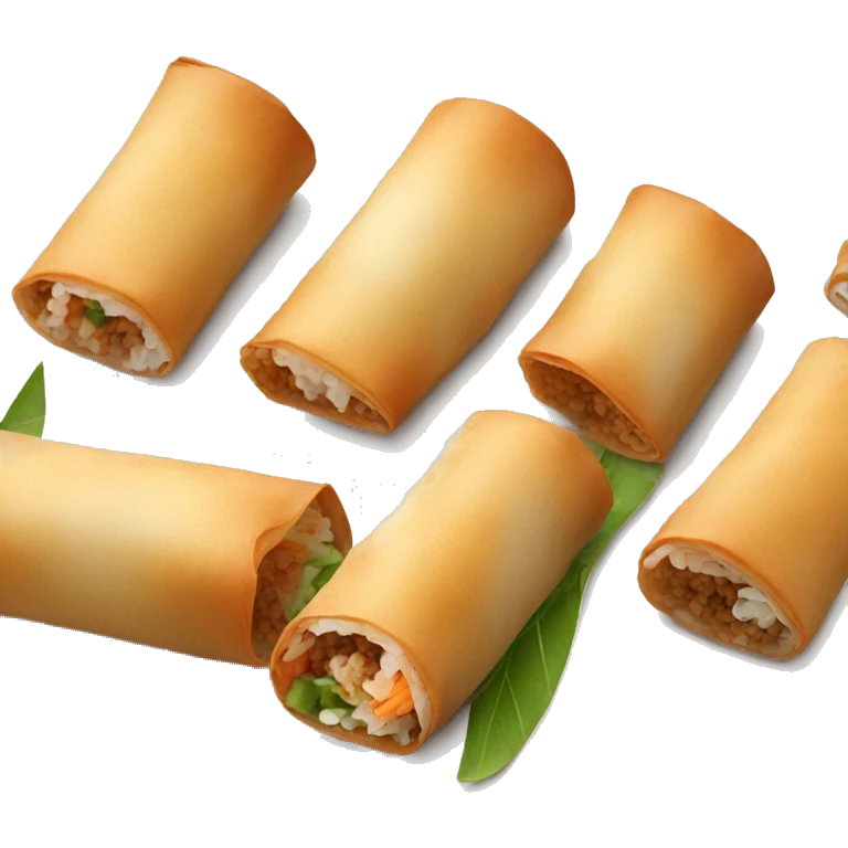 Spring rolls emoji