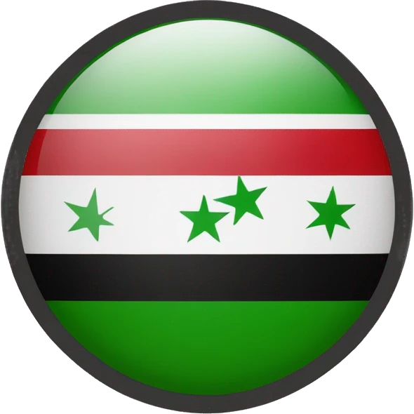 Syrian opposition flag emoji