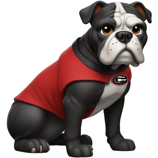 Georgia Bulldog emoji