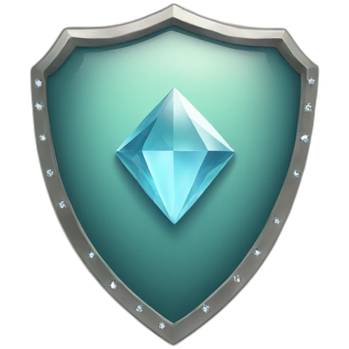 diamond on shield emoji