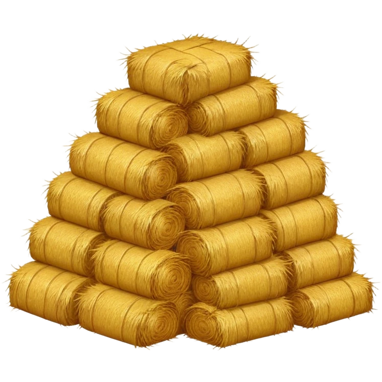 hay pile  emoji