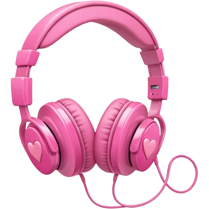 Cute headphones  emoji