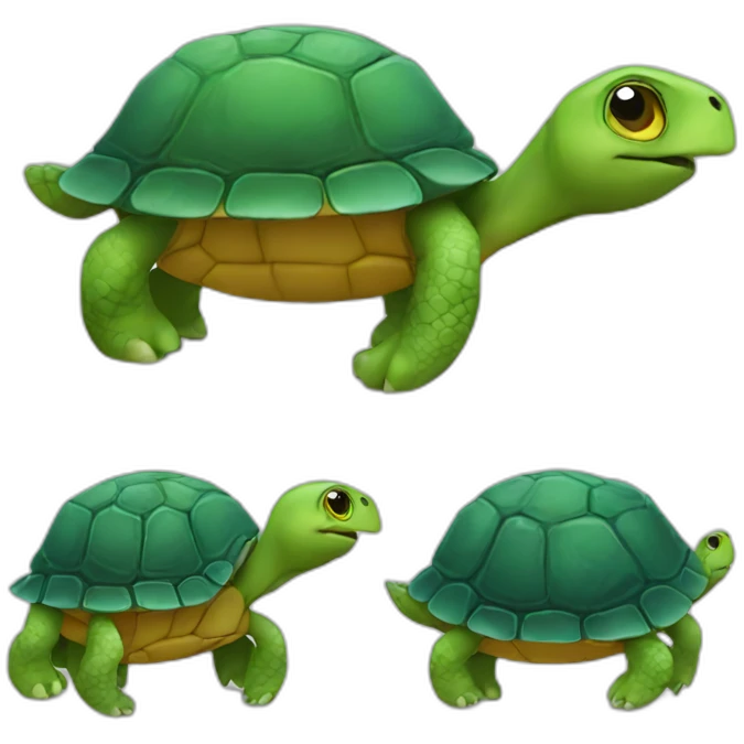 dumb turtle emoji