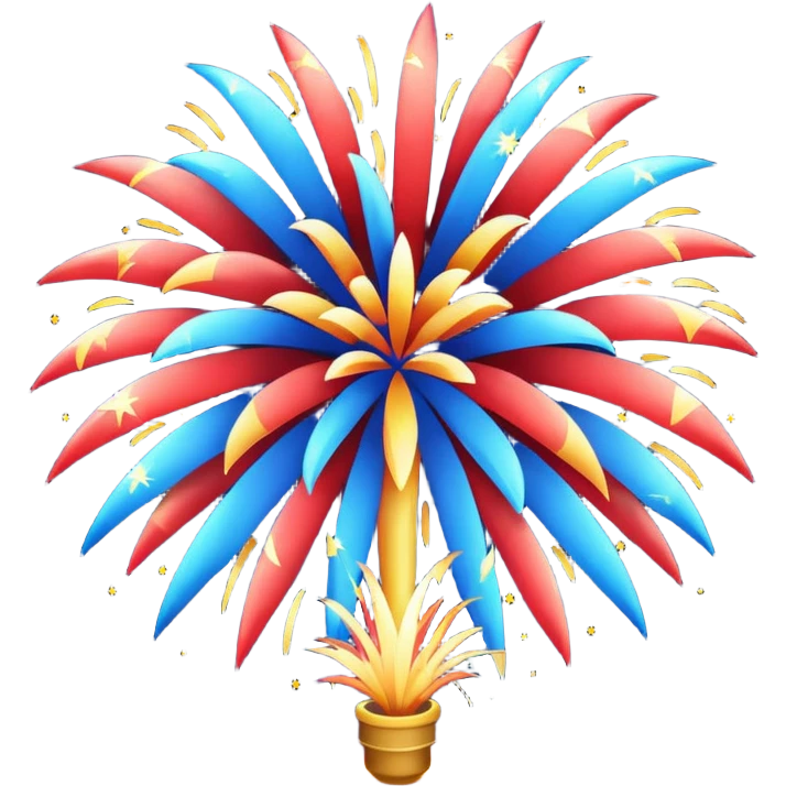 Firework finale emoji