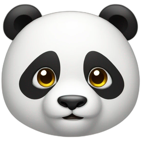Panda giving like emoji