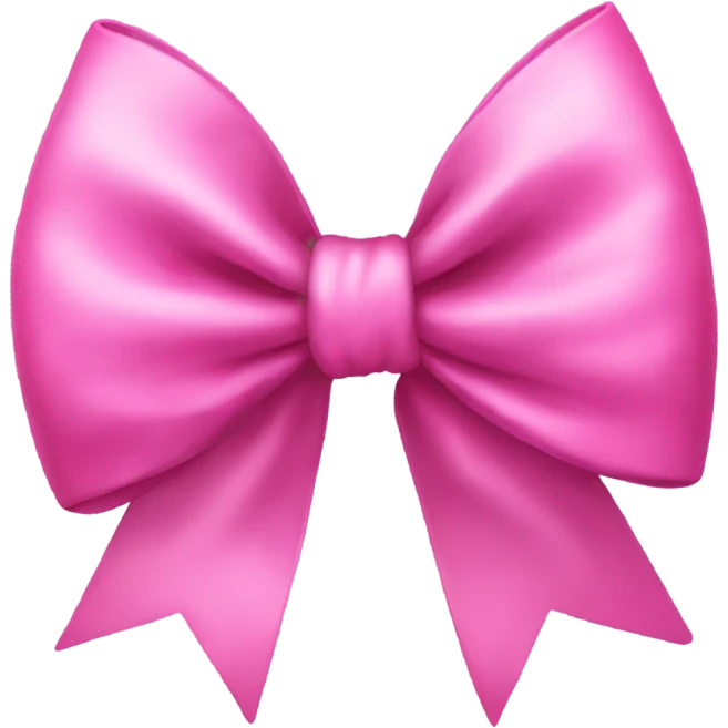 Pink heat bow emoji