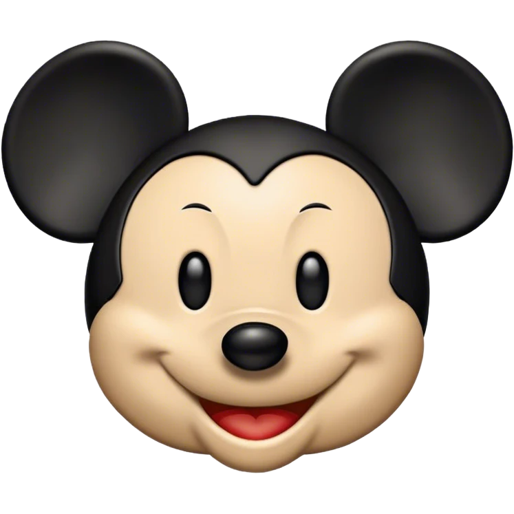 Mickey Mouse Emoji emoji