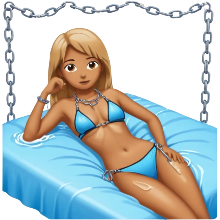 👙💦🍆🛏️⛓️ emoji