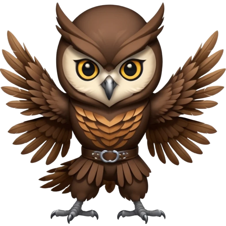 A ninja owl emoji