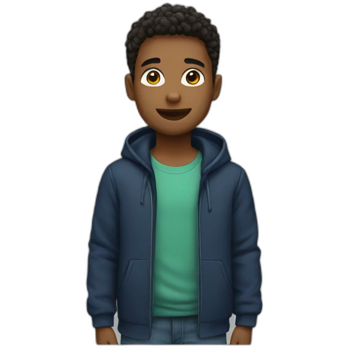 a new year boy emoji