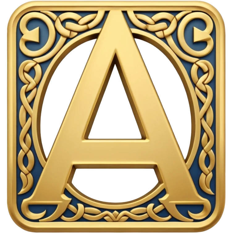 English letter and hieroglyph emoji