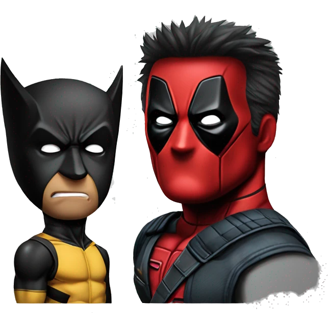 Deadpool and wolverine emoji