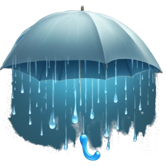 Rain - element for Doodle God emoji