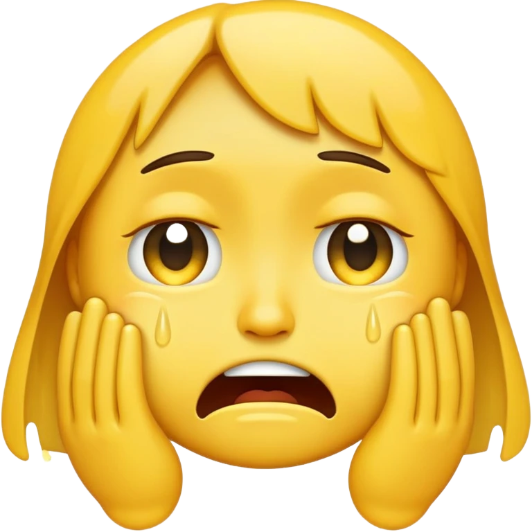 A emoji mocking that someone is crying emoji
