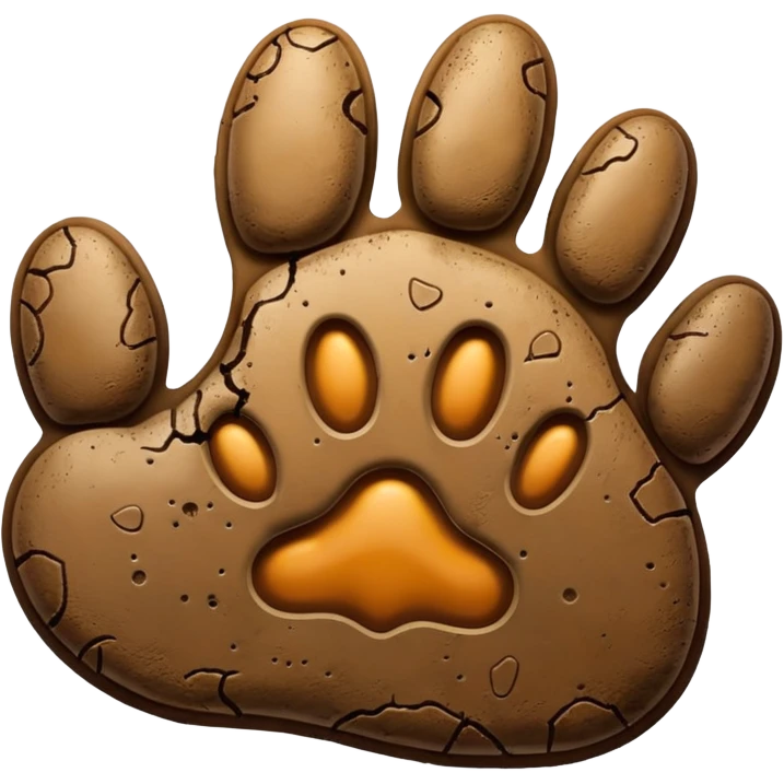 paw print emoji