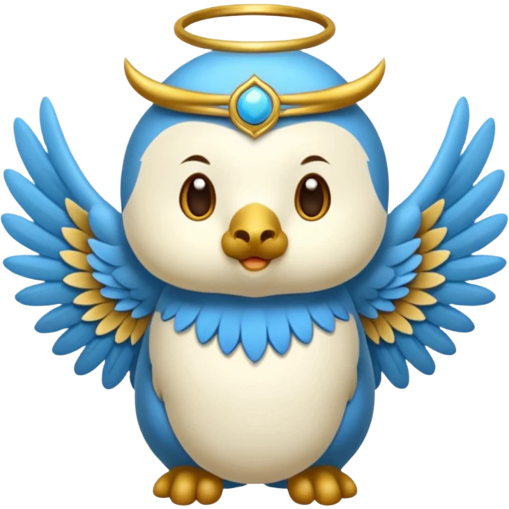 un animal ange de mongolie emoji