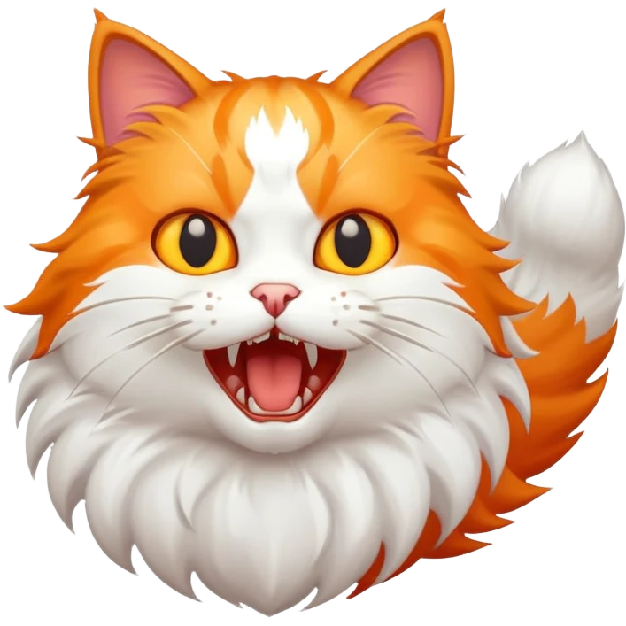 cat attack 12345 emoji