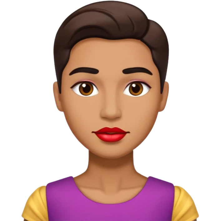 male getting sissified emoji