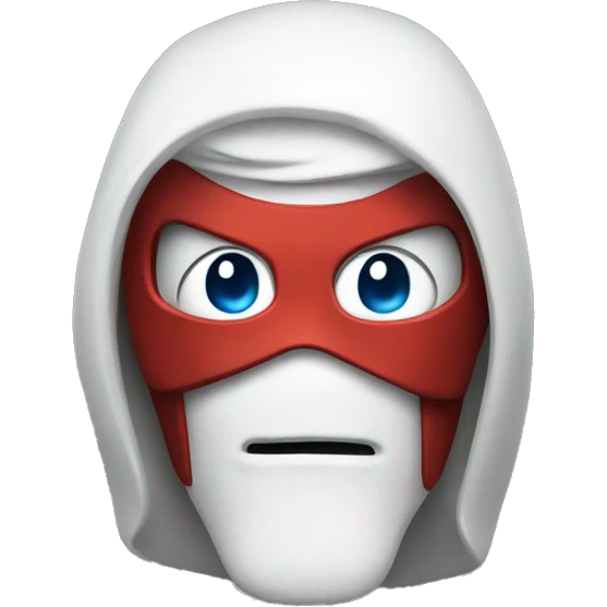 computer as a superhero emoji