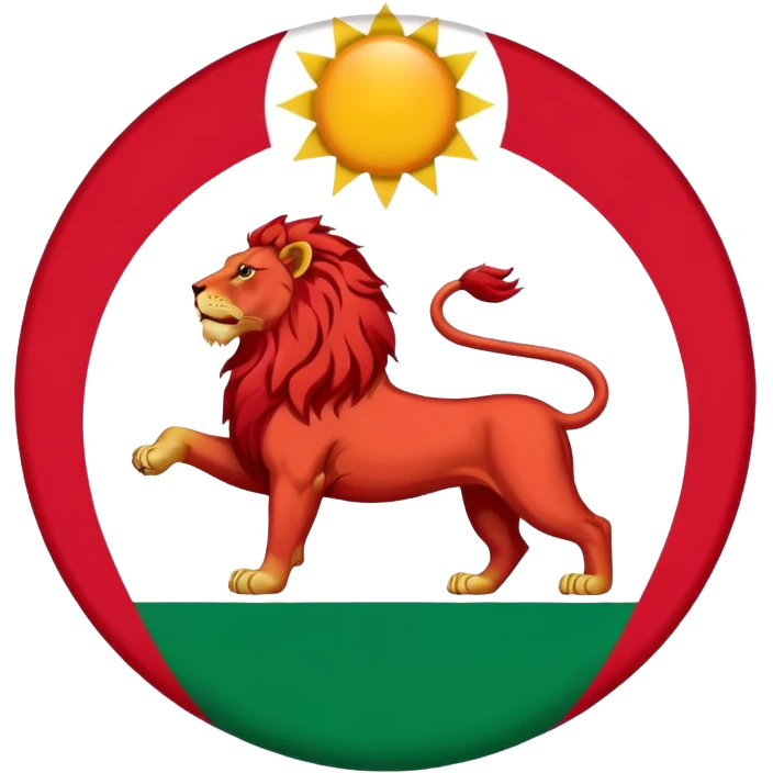 Shah flag iran emoji