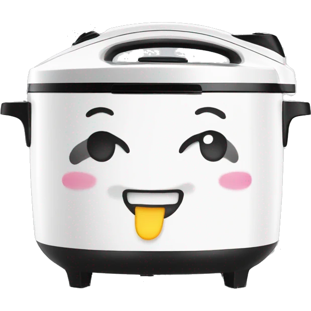 happy face rice cooker emoji