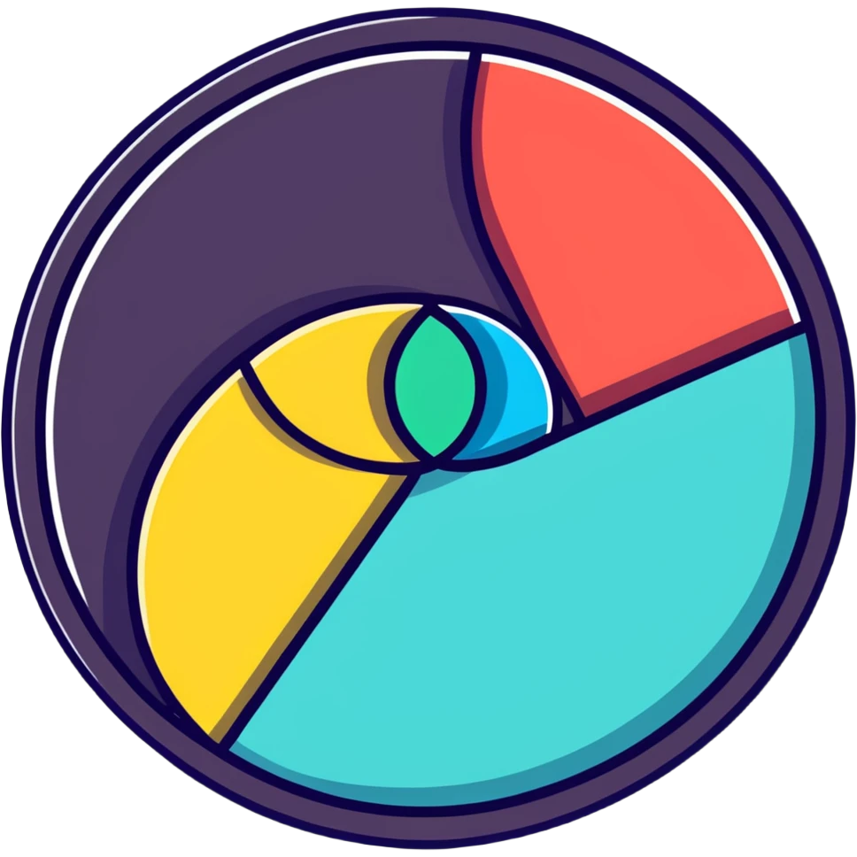 circle diagram with segments emoji