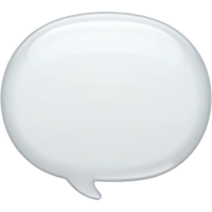 conversation bubble emoji
