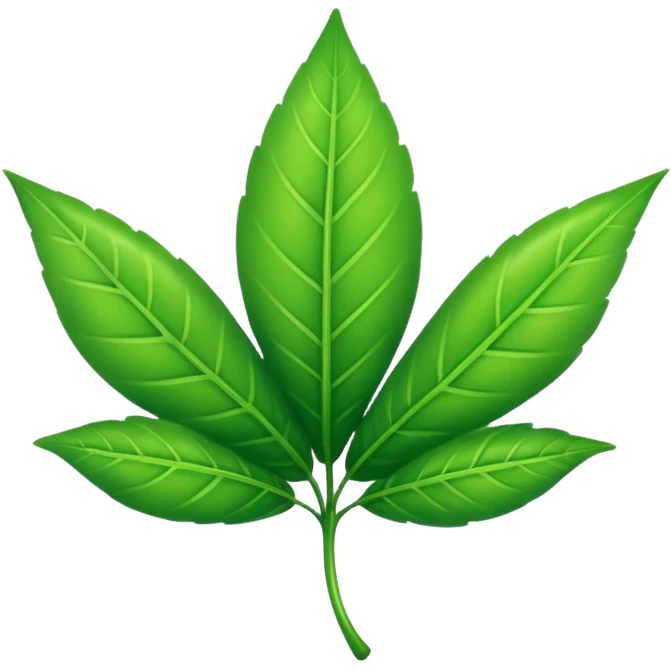 Emoji green nature  emoji