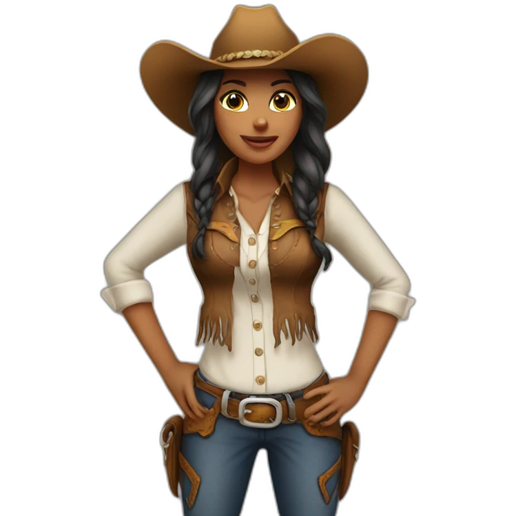cowgirl emoji