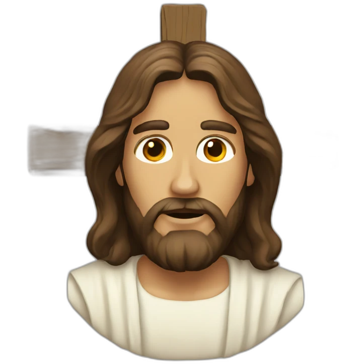 Jesus cross emoji