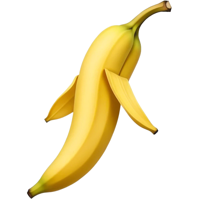 empty banana peal emoji