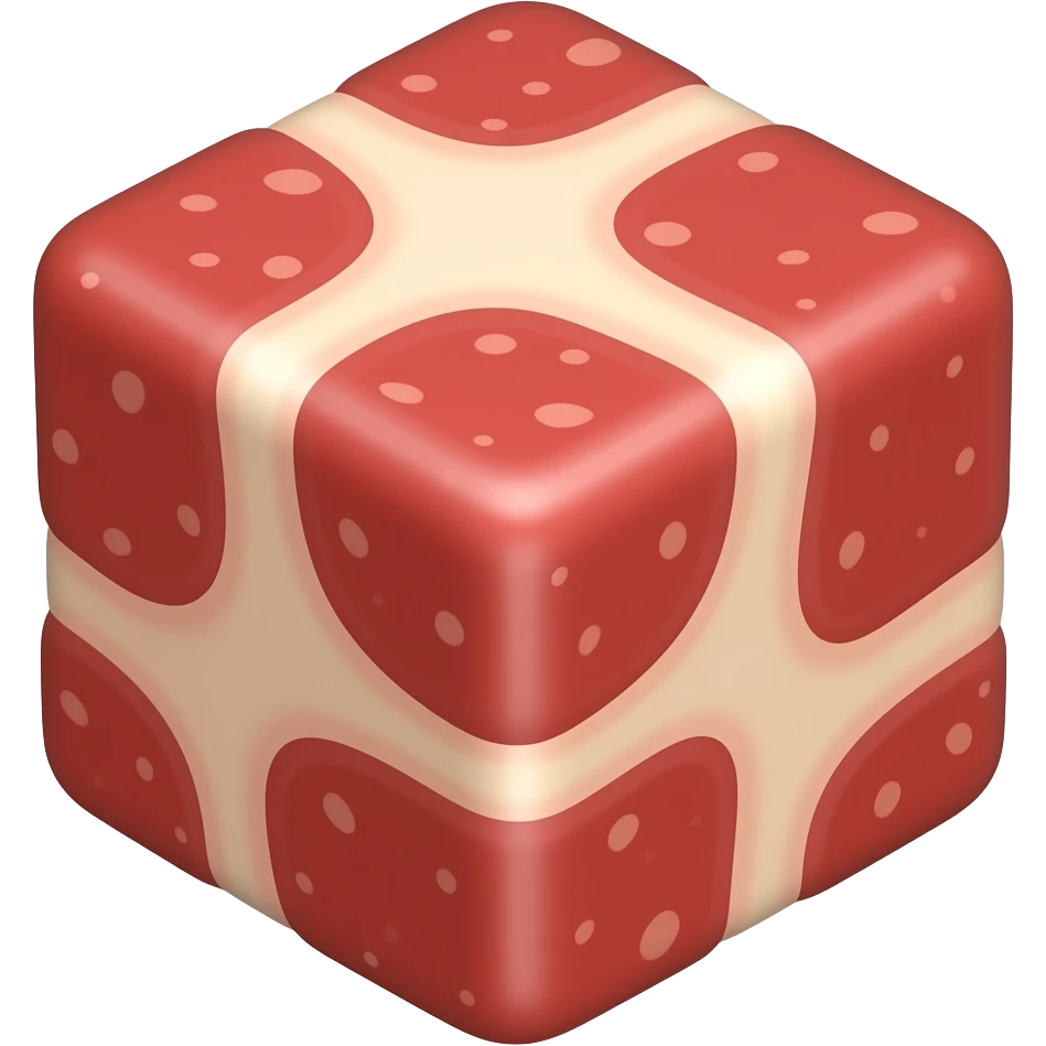 Steak but Cube emoji