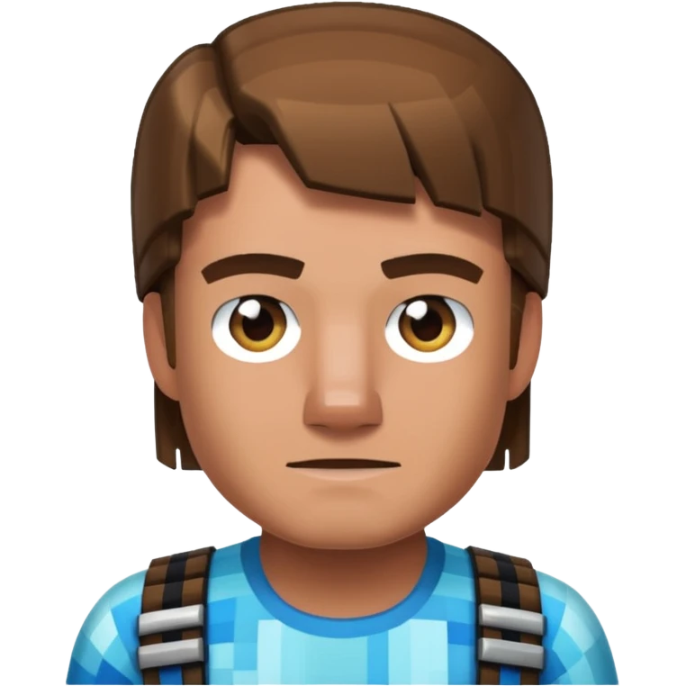 Стив из майнкрафта emoji