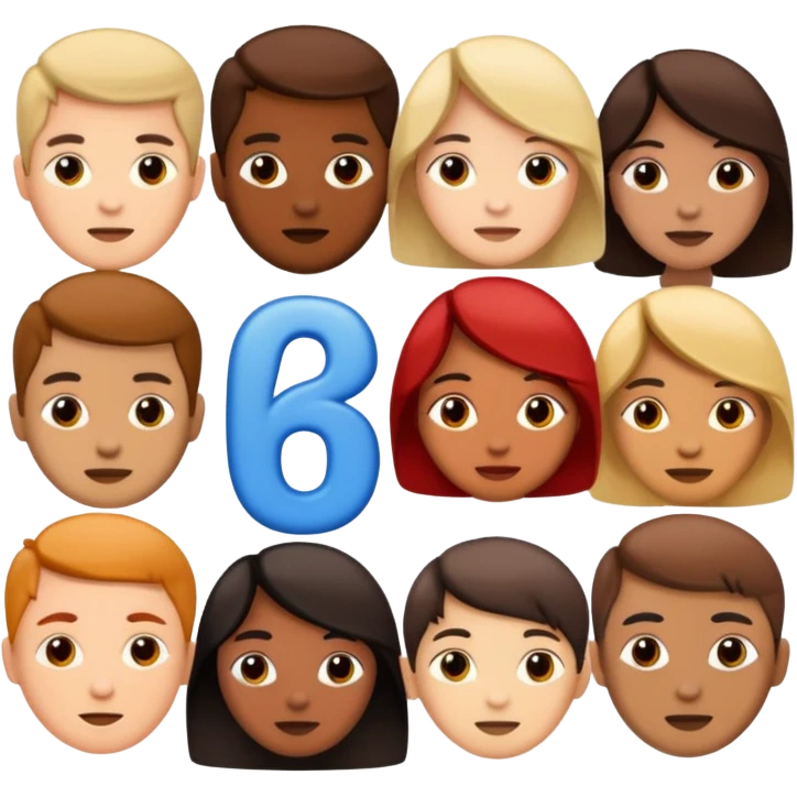 People saying the number 67 emoji