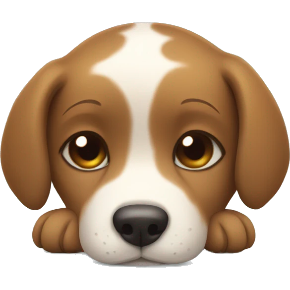 sleep puppy emoji