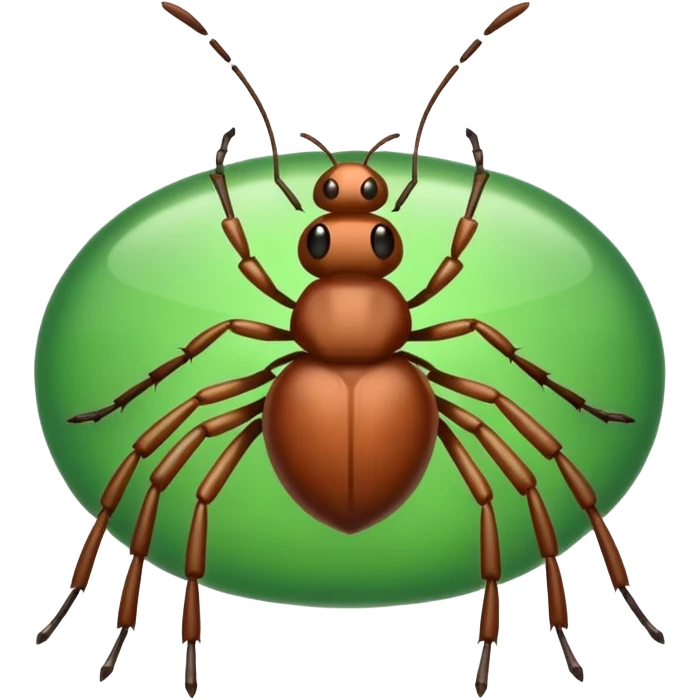 A tick sign with the background as blue emoji